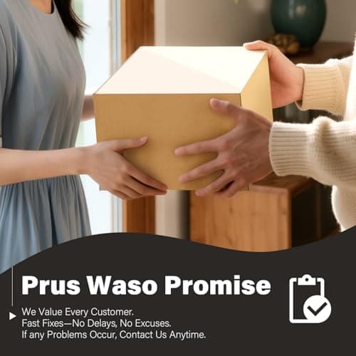 Prus Waso Soap Dispenser Bathroom Set, Hand and Lotion Dispenser with Stainless Steel Pump, Perfect for Black and Gold Bathroom Decor. (Gold & Black) 7