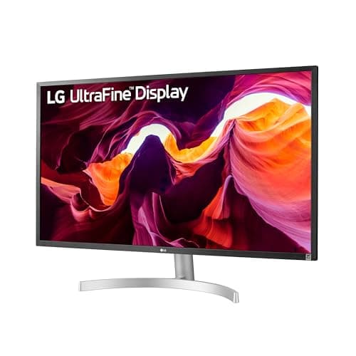 LG 27UL500-W 27-inch 4K UHD (3840 x 2160) Ultrafine Computer Monitor, IPS, AMD FreeSync, HDR10, HDMI, DisplayPort, Black Stabilizer, White 9