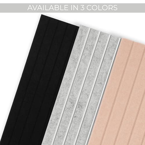 Large Felt Bulletin Board - Stylish Perfectly Sized 35" x 47" Cork Board Alternative for Office & Wall Decor – 12 Customizable Adhesive Tiles w/Golden Pins are Perfect to Display Your Photos 9