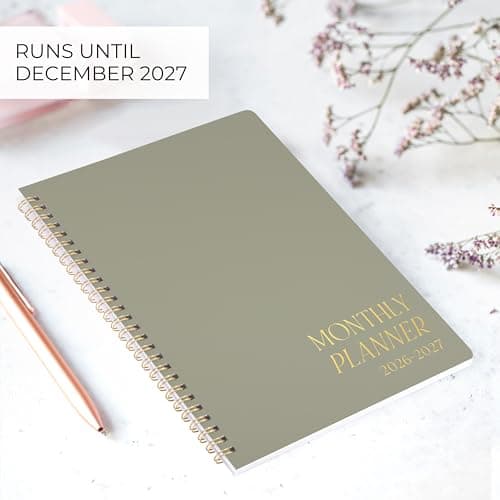 Beautiful 2026-2027 Monthly Planner and Calendar Book - To Do List Notebook That Easily Organizes Your Tasks to Boost Productivity - Runs From January 2026 Until December 2027 8