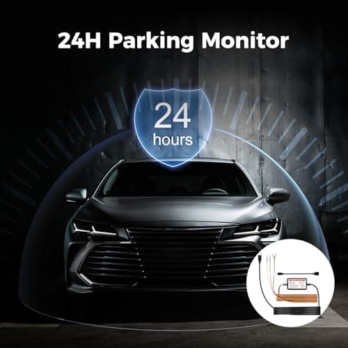 PRUVEEO Smart Acc Hardwire Kit, 12V- 30V to 5V 2A/3A, Intelligent and Adjustable Low Voltage Protection for Dash Cam, HWK-08 5