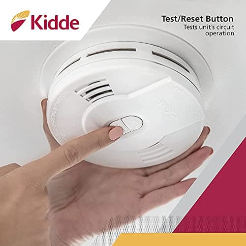 Kidde Smoke Detector, 10-Year Battery, LED Indicators, Replacement Alert, Test-Reset Button 6