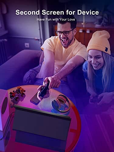 MAGICRAVEN 144HZ Portable Gaming Monitor, 17.3" 1080P Laptop Monitor, Dual USB C HDMI Second Computer Screen, VESA Gaming Display with Speakers, Travel Monitor for PS4/5 Xbox Switch MAC PC Phone 6