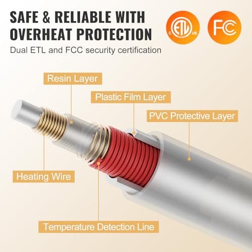 VEVOR Heated Blanket Electric Throw,72" x 84",Grey 6