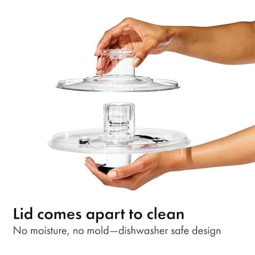 OXO Good Grips Salad Spinner | Lettuce Spinner | Fruit Washer | Fruit Washing Bowl with Strainer | Vegetable Cleaner | Salad Cleaner | Lettuce Washer | 6.22 Quart Capacity 5