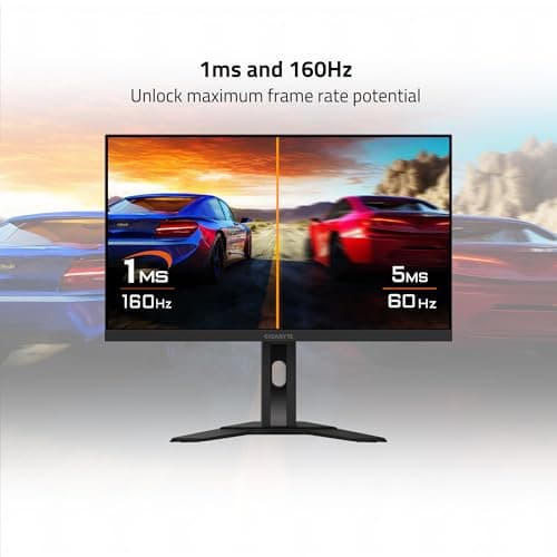 GIGABYTE M27U Advanced (SA) - 27" SS IPS Gaming Monitor - UHD 3840x2160-160Hz - 1ms MPRT - AMD FreeSync Premium - Type C KVM - HDMI, DP, Type C - Height Adjustable - Black 3