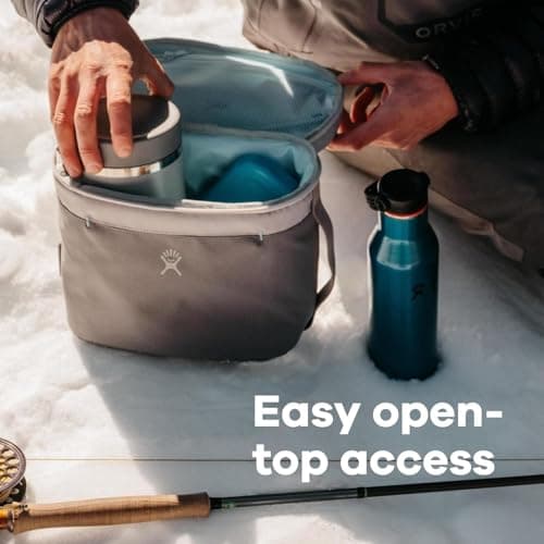 Hydro Flask Lunch Bag - Insulated Reusable Zipper Travel Lunchbox Lunchbag Food Container - Non-Toxic & BPA-Free 6