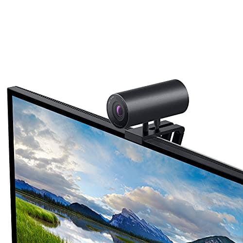 Dell UltraSharp Webcam - WB7022 - 4K UHD - Large Sony STARVISTM CMOS sensor, Advanced AI auto framing 9