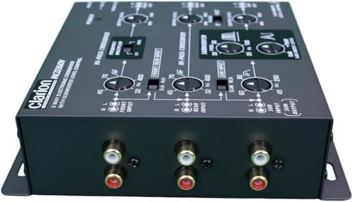 Clarion Mobile Electronics Mcd360 3 Way 6 Channel Electronic Crossover with Subwoofer Control 5