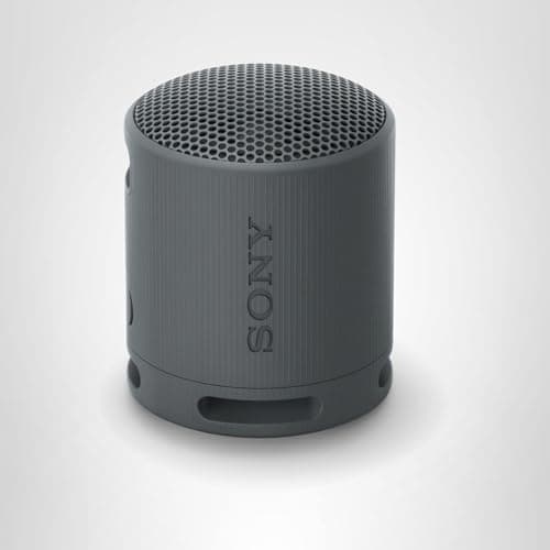 Sony SRS-XB100 Wireless Bluetooth Portable Lightweight Super-Compact Travel Speaker, Durable IP67 Waterproof & Dustproof Shower Speaker, 16 Hour Battery, Versatile Strap, & Hands-free Calling, Black 13