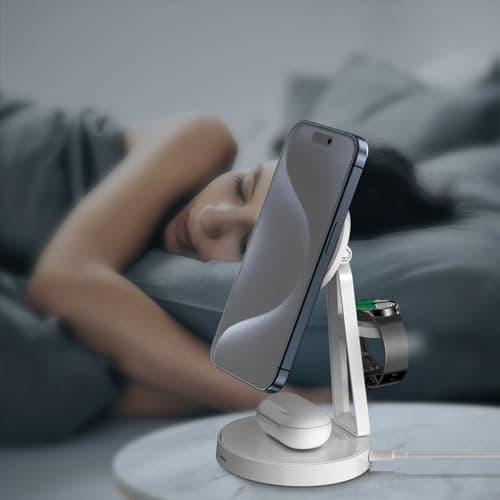 GAGBK Wireless Charger for Samsung, 3 in 1 Wireless Charging Station 7