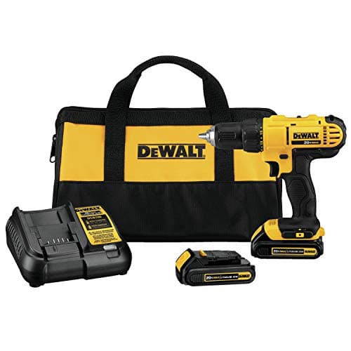 DEWALT 20V MAX* Cordless Drill / Driver Kit with Screwdriver/Drill Bit Set, 100-Piece (DCD771C2 & DWA2FTS100) 9