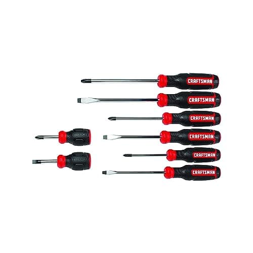 CRAFTSMAN Screwdriver Set, Bi-Material, 8 Piece Set (CMHT65075N) 5