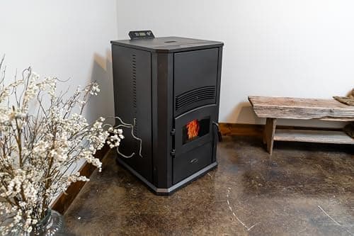 Comfortbilt HP42-Alpine Modern Pellet Stove 2800 SQFT Heating 120 Hopper EPA Cert 5