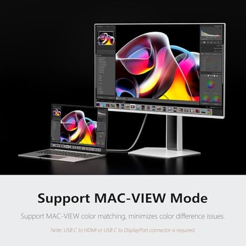 INNOCN 27" OLED 2K QHD 2560 x 1440p 500Hz Gaming Monitor, Gaming Console Ready, VRR, G-SYNC Compatible, HDR 500, 0.03ms, FPS/RTS, HDMI 2.1, DP, Speaker, Pivot Adjustable Stand - GA27M1Q 6