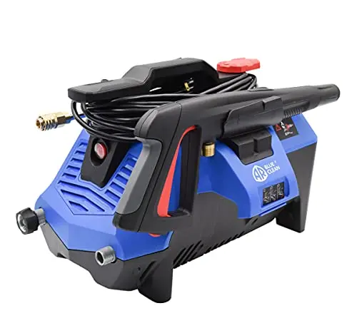 AR Blue Clean BC2N1HSS Electric Pressure Washer-2300 PSI, 1.7 GPM, 13 Amps Quick Connect Accessories, 2 in 1 Detachable Cart, On Board Storage, Portable Pressure Washer, High Pressure, Car, Patio 5