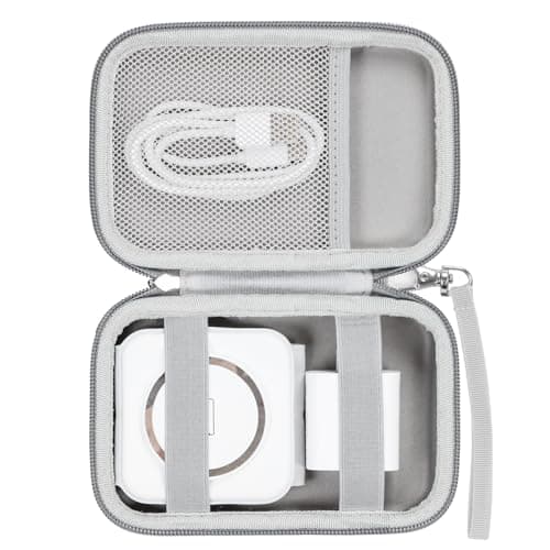 Travel Hard Case Compatible with UCOMX nano/for Apple MagSafe Duo/for Iseyyox/for Rtops/for LISEN 3 in 1 Wireless Foldable Magnetic Charger, Easy to carrying, Box Only (Gray)