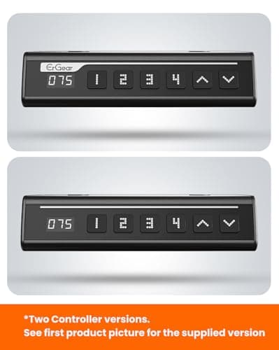 ErGear Height Adjustable Electric Standing Desk, 48 x 24 Inches Sit Stand up Desk, Memory Computer Home Office Desk, Black 10