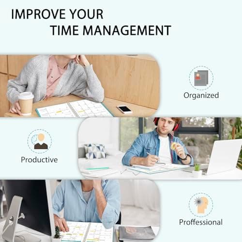 Ymumuda 2026 Planner-2 Year Monthly Planner 2026-2027, JAN.2026 - DEC.2027, 8.5" x 11", 26-27 Monthly Calendar,Large Planner with Spiral Bound, 24 Months Perfect for School Office Schedule 5