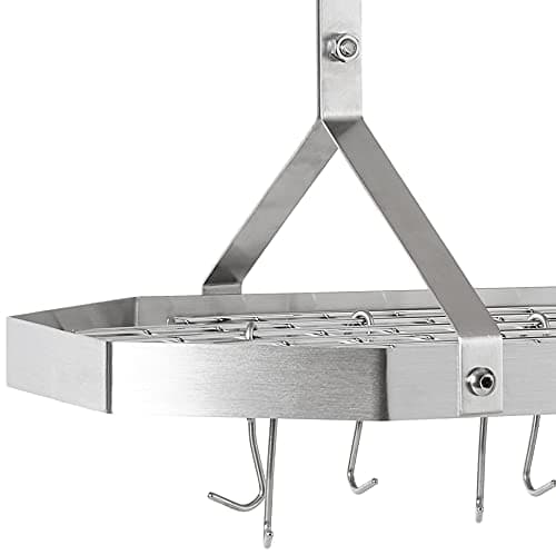 Cuisinart Octagonal Hanging Cookware Rack,Stainless steel 4