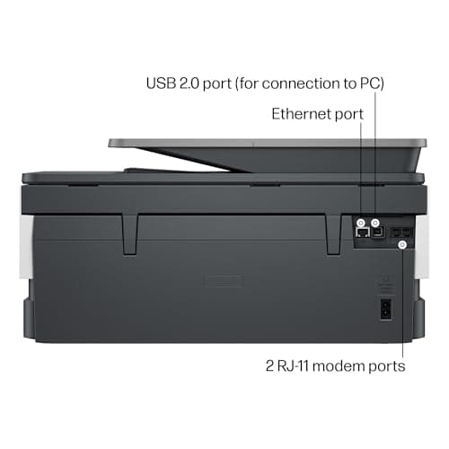 HP OfficeJet Pro 8135e Wireless All-in-One Color Inkjet Printer, Print, scan, Copy, fax, ADF, Duplex Printing Best-for-Home Office, 3 Month Instant Ink Trial Included, AI-Enabled (40Q35A) 15