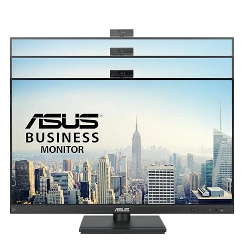 ASUS 27” 1080P Video Conferencing Monitor (BE279QFK) - Full HD, IPS, 100Hz, Frameless, Built-in Webcam, Mic Array, Speaker, Height Adjustable, Ergonomic Design, Eye Care, Wall Mountable, 3 yr warranty 10