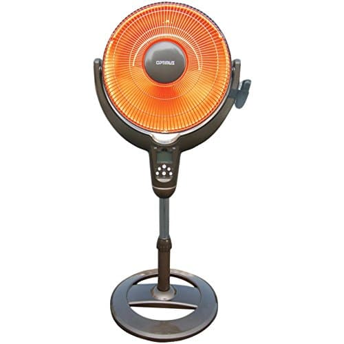 Optimus H-4501 Heater, 14", Orange