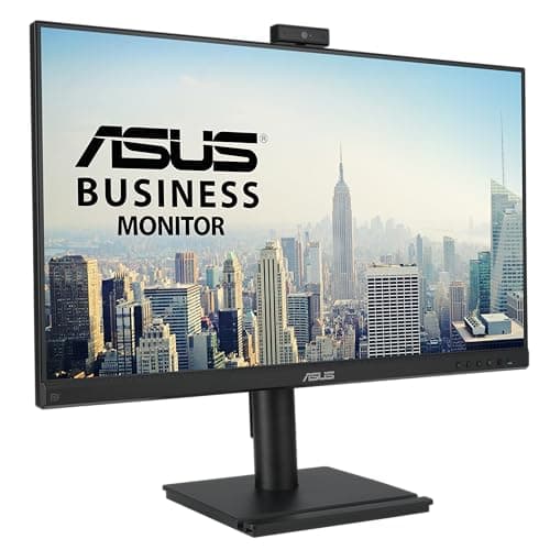 ASUS 27” 1080P Video Conferencing Monitor (BE279QFK) - Full HD, IPS, 100Hz, Frameless, Built-in Webcam, Mic Array, Speaker, Height Adjustable, Ergonomic Design, Eye Care, Wall Mountable, 3 yr warranty 12