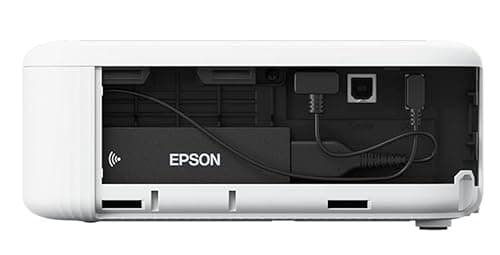 Epson EpiqVision Flex CO-FH02 Full HD 1080p Smart Streaming Portable Projector 3-Chip 3LCD, 3000 Lumen Color/White Brightness, Android TV, Bluetooth, 5W Speaker, Home Entertainment 5