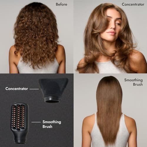 ion Luxe 8In1 Airstyler Pro, Interchangeable Hair Dryer & Curler for All Hair Types 5