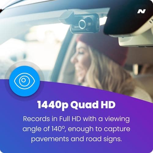 Nextbase 1440p HD Wi-Fi Dash Cam 522GW with Alexa… 2