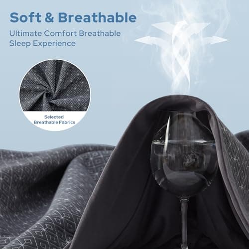 BEDLORE King Mattress Protector, Waterproof Noiseless Mattress Cover with Deep Pocket for 6-18 inches Mattress, Soft Breathable Mattress Pad Machine Washable (Dark Gray) 5