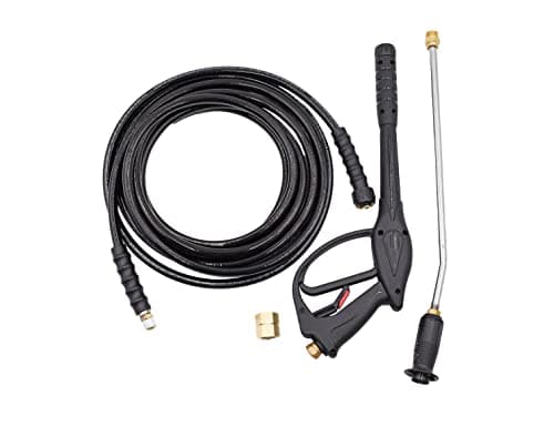 AR Blue Clean Pro, AR613 Pressure Washer, 1900PSI, 2.2GPM,18AMP. Built-in Suction System, Induction Motor, Pressure Gauge & Unloader, Total Stop System, Metal Lance, Adjustable Nozzle, 25' Hose. 47lbs 6