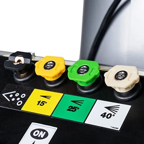 Simpson Cleaning 1500 PSI Electric Pressure Washer, 1.8 GPM Power Washer for Hot Water Use, 50-Foot Steel-Braided Insulated Hose, Mini Brute, 49-State (MB1518) 8