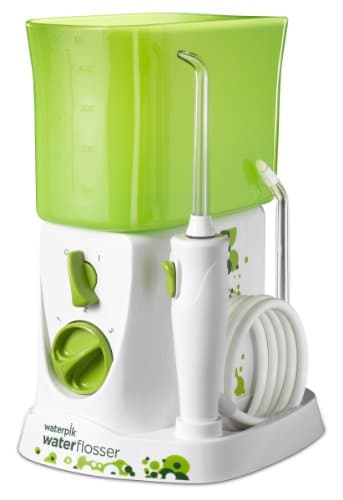 Waterpik Water Flosser for Kids, Countertop Water Flosser for Children and Braces, WP-260, Green 13