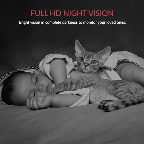 YI 2K 3MP Home Security Camera, Indoor Camera with Person, Vehicle, Animal Detection, Phone App for Baby, Pet, Dog, Monitoring, Compatible with Alexa 5