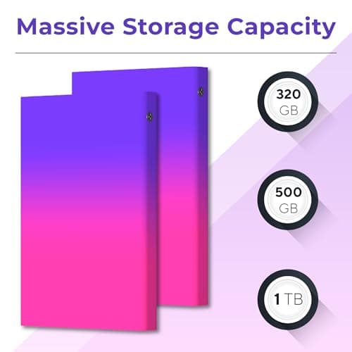 500GB Portable External Hard Drive, USB 3.0 Ultra Slim 2.5-Inch HDD – Plug & Play Storage for PC, Laptop, Desktop, Mac, PS4 (Windows Compatible) 6