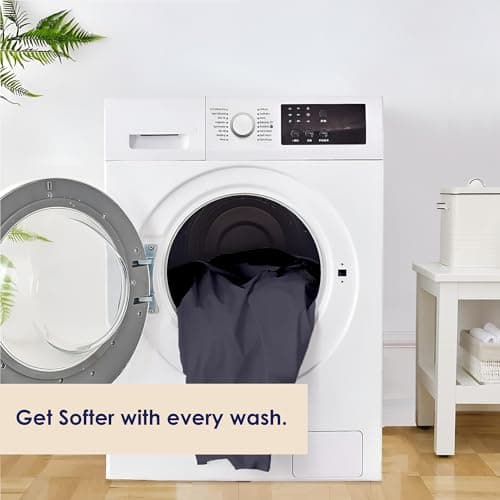 SGI Bedding 108" W x 108" L 1 Pc Alaskan King Fitted Sheet Only 100% Egyptian Cotton - 600TC Fits 15" Deep Pocket - Soft Breathable Luxury Oversized Sheets, for Extra Large Beds - Dark Gray 8