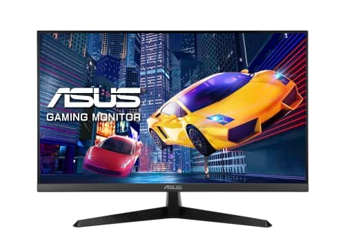 ASUS 27” 1080P Eye Care Monitor (VY279HGR) - Full HD, IPS, 120Hz, 1ms, Adaptive Sync, for Working and Gaming, Eye Care Plus, Blue Light Filter, Flicker Free, SmoothMotion, DisplayWidget, 3 yr warranty