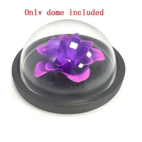 LOTOWELZON 4.72Inch/120mm Acrylic Indoor/Outdoor CCTV Replacement Clear Camera Dome Cover Security Camera Housing Surveillance Camera Cover Pet Dog Fence Window 9