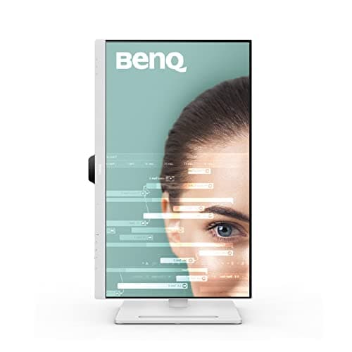 BenQ GW2790QT Productivity Monitor 27" 1440p | IPS| Eye-Care Tech | 99% sRGB | Brightness Intelligence Gen2 | Noise-Cancelling Mic & Speakers | Ergonomic | USB-C (65W) | USB Hub | DaisyChain | White 3