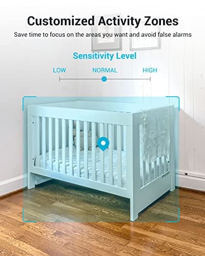 blurams 5G Cameras for Home Security, 2K Pet Camera with Phone App, 360° PTZ Indoor Camera w/Dual-Band WiFi6, Free Human/Motion/Sound Detection, 2-Way Talk, Night Vision, Compatible with Alexa, 2Pack 5