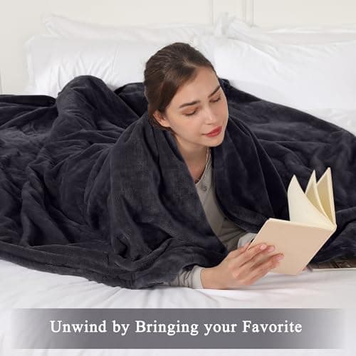COZYTY Heated Blanket Electric Blanket Full Size, Super Soft Cozy Upgraded Flannel Heating Blanket with 6 Heating Levels & 1-10 Hours Auto Off, Fast Heating & Overheat Protection, 72" x 84", Dark Gray 8