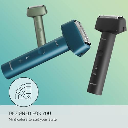 Panasonic Electric Razor for Men, Wet Dry Shaver with 3-Blade Cutting System, Ergonomic Handle and USB-C Charging- ES-RM3B-A 6