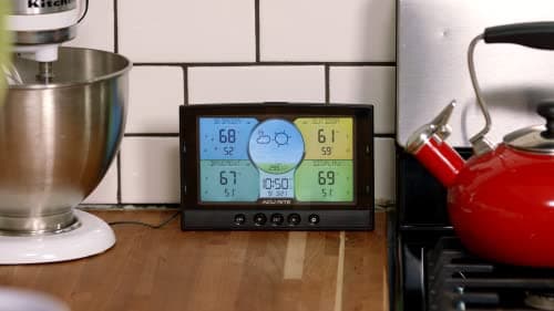 AcuRite Multi-Room Weather Station with Wireless Indoor/Outdoor Thermometer and Digital Color Display with Weather Forecaster (02082M), Full Color 2