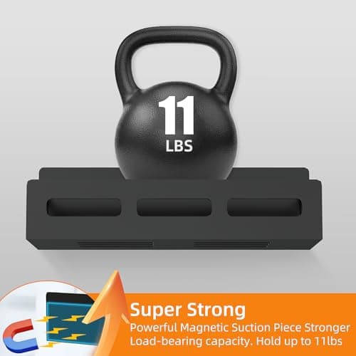 Mamajardin 3 Pack Magnetic Spice Rack Organizer for Refrigerator, Fridge Shelf for Kitchen Organizers and Storage, Metal Spice Racks with Magnetic Paper Towel Holder, Perfect Gifts, Black 5