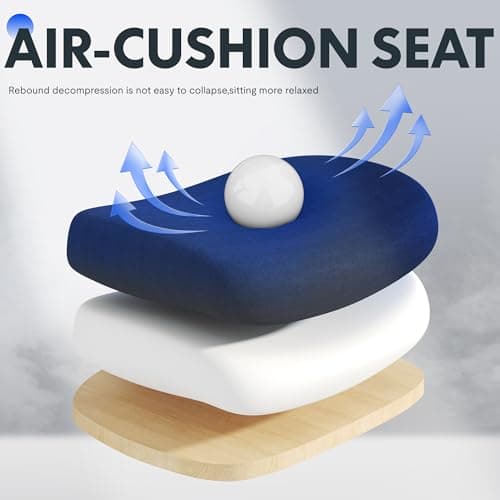 FLEXISPOT Big and Tall Mesh Office Drafting Chair, Comfortable Computer Chairs with Adjustable Lumbar Support and 3D Flip-Up Armrests, Standing Desk Chairs for Drawing Work(Black), TC1-NEW 6