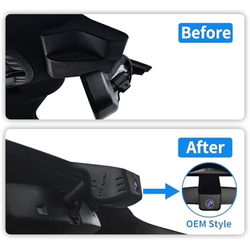 KBSYNT Front 4K Dash Cam for Ford F150 2018-2025 F250/F350 Super Duty 2020-2025 XLT King Ranch Lariat Raptor Tremor Limited Platinum (Model A),OEM-Style,64GB Card 5