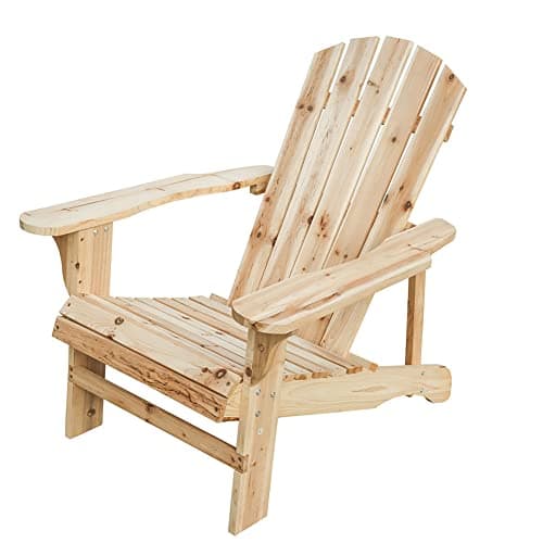 LOKATSE Home Outdoor Wooden Adirondack