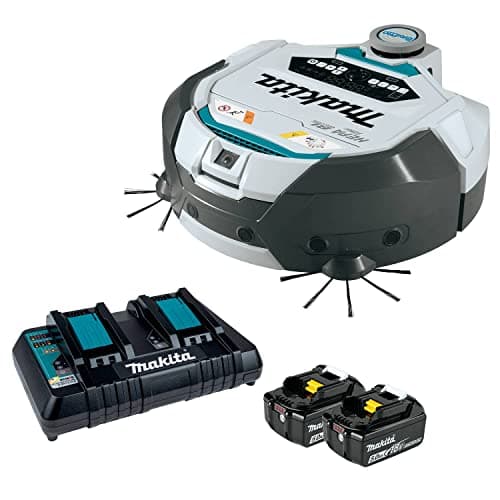 Makita DRC300PT 18V X2 LXT® Brushless Cordless Smart Robotic HEPA Filter Vacuum Kit (5.0Ah)